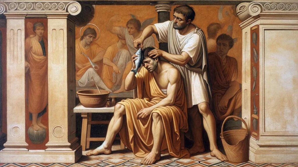 tDCS therapy alternative used during roman age
