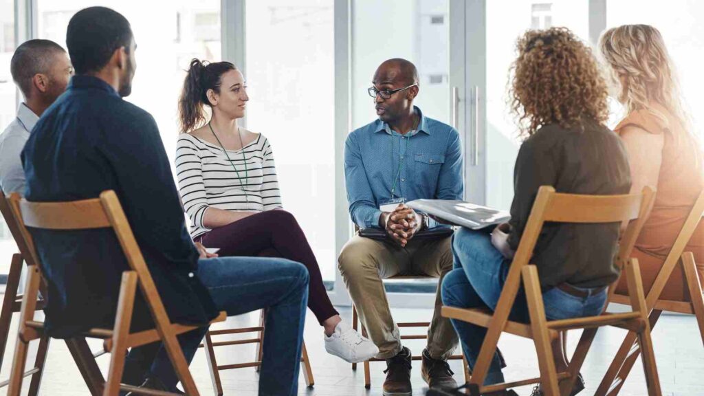 open communication to talk about anxiety