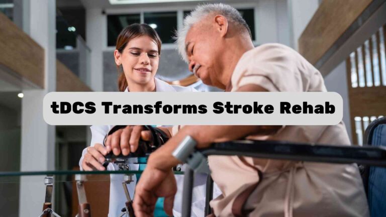 person going through a stroke needing therapy